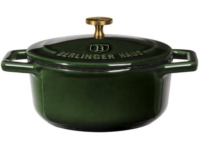 verkiezing Grondwet kom Berlinger Haus 6501 – Mini pan – 10 cm – Gietijzer – Emerald collection –  Voordeelketen